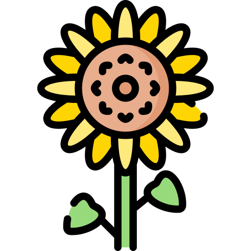 girasol icono gratis