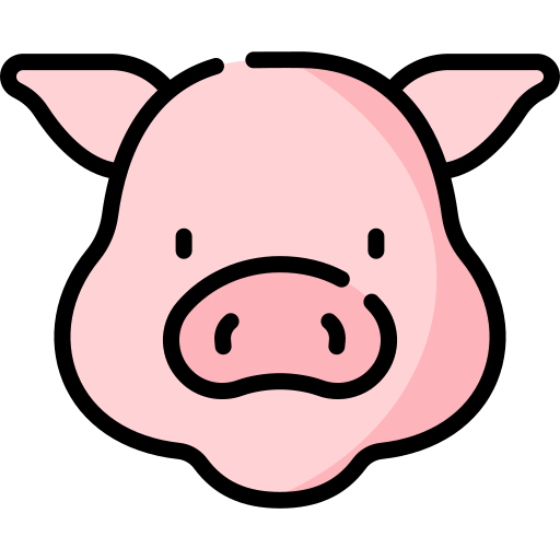 Pork - Free animals icons