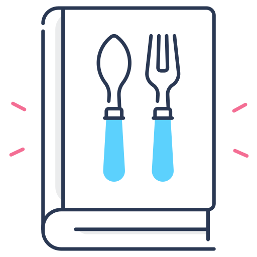 Recipe book Generic color fill icon