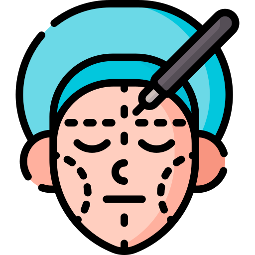 marcação facial grátis ícone marcação facial grátis ícone