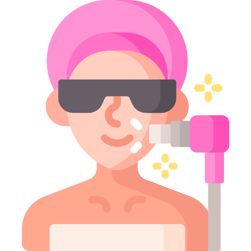 laser facial grátis ícone laser facial grátis ícone
