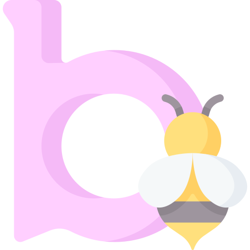 Letter B Special Flat Icon