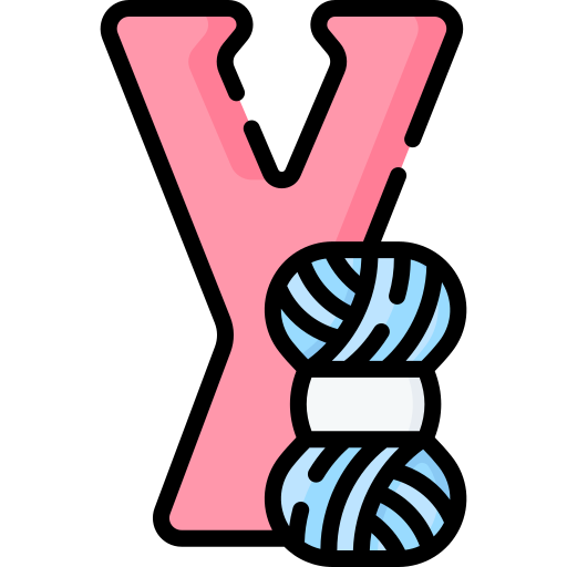 Pink letter y icon - Free pink letter icons