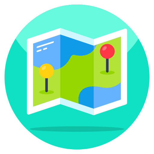 Map free icon