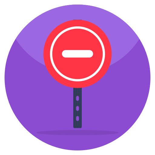 no hay entrada icono gratis