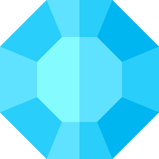 Diamond Basic Straight Flat icon