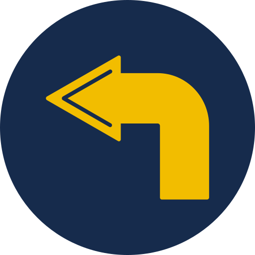 biegen sie links ab kostenlos Icon biegen sie links ab kostenlos Icon