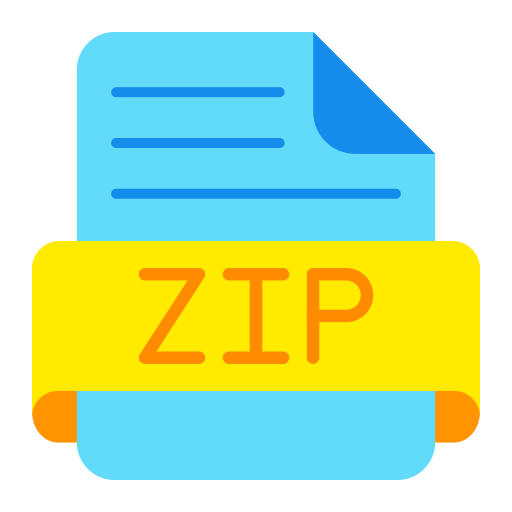 Zip - Free interface icons