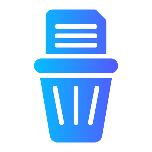 Trash free icon Trash free icon