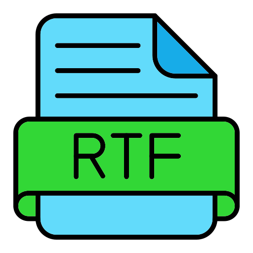 rtf icono gratis