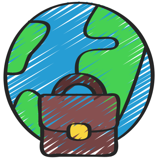 Economia global grátis ícone