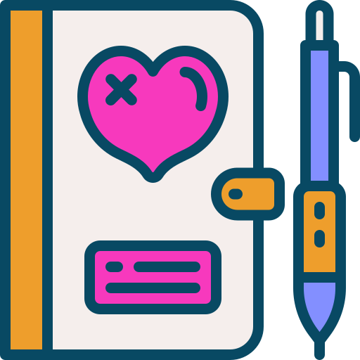 Diary Generic Outline Color icon