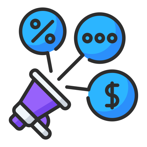 publicidad icono gratis