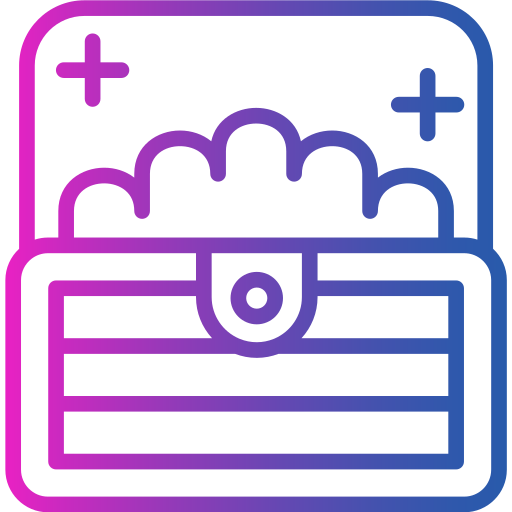 cofre del tesoro icono gratis