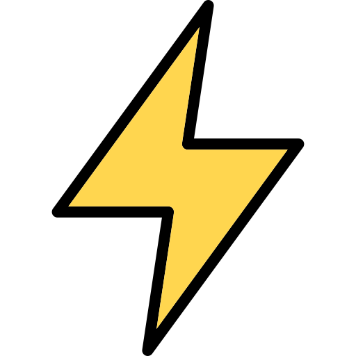 Thunder Generic color lineal-color icon