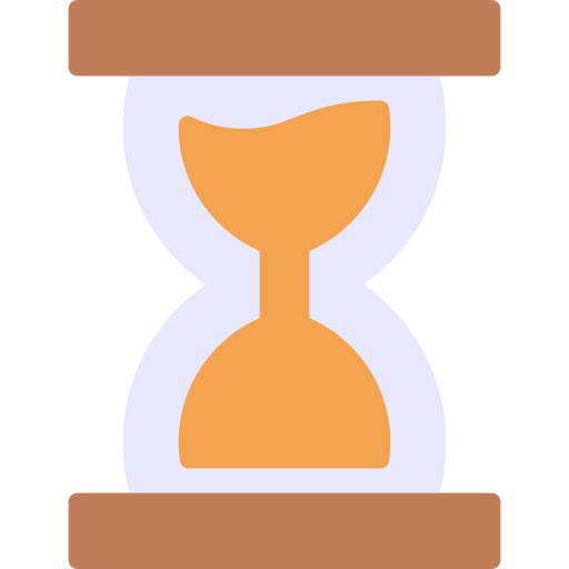 reloj de arena icono gratis