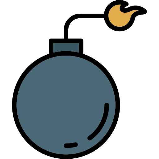 bomba icono gratis