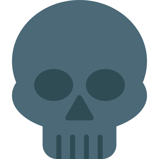 Skull Generic color fill icon