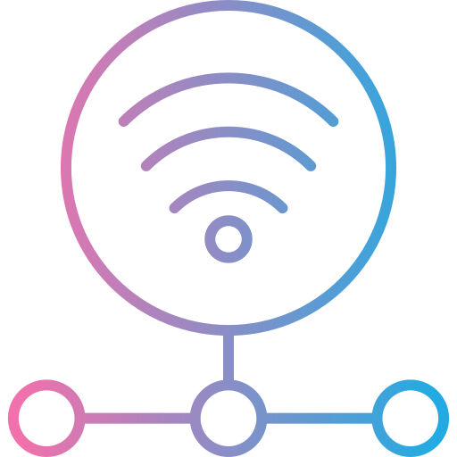 Internet connection Generic gradient outline icon