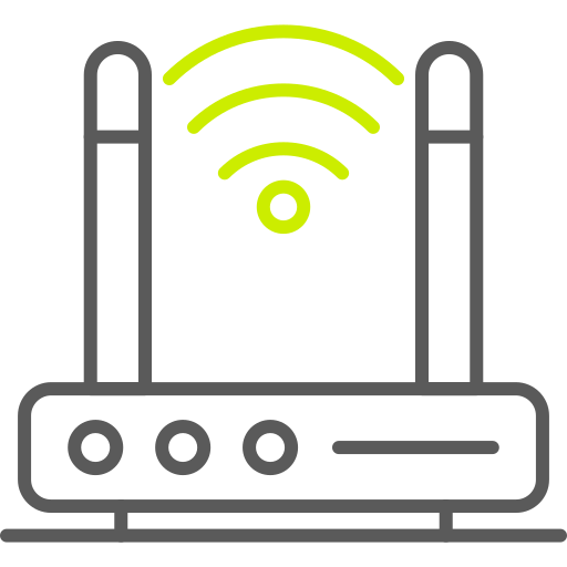 router inalámbrico icono gratis