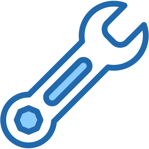 llave inglesa icono gratis