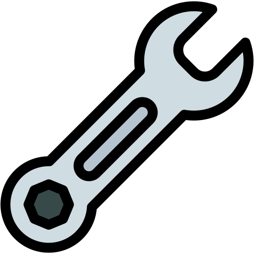 llave inglesa icono gratis