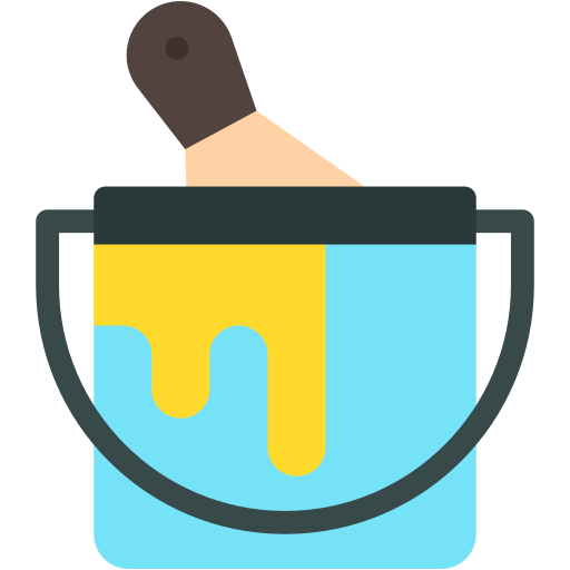 Paint bucket Generic color fill icon