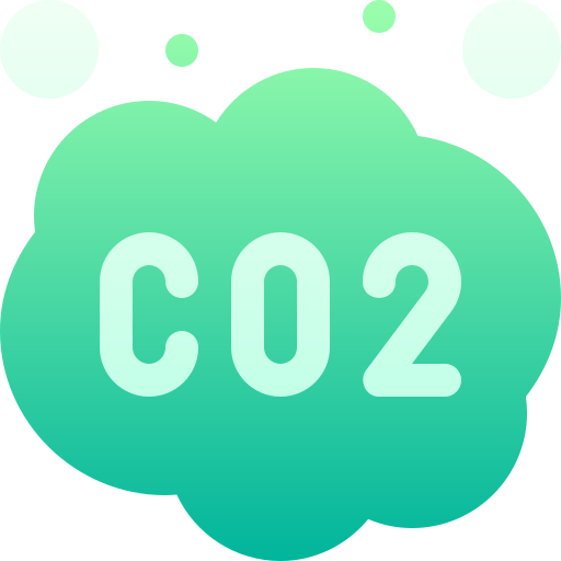 co2 icono gratis