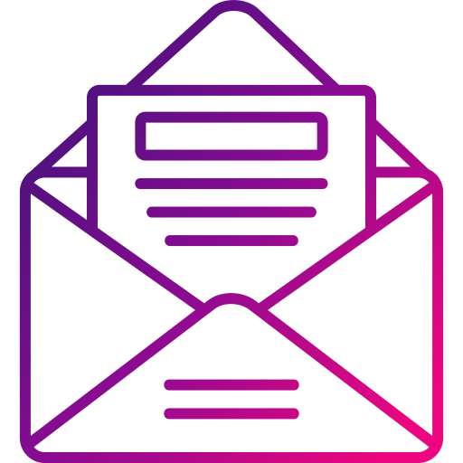 Envelope Generic gradient outline icon