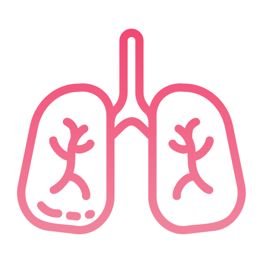 pulmonar icono gratis