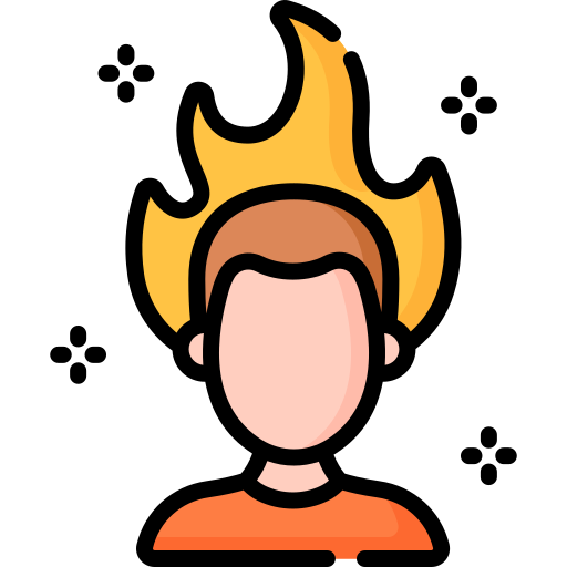 agotamiento icono gratis