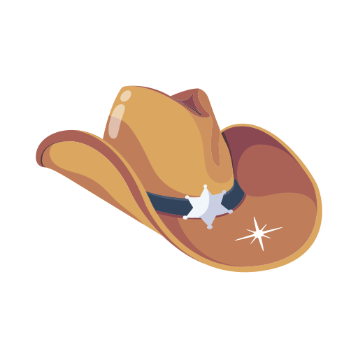 sombrero de vaquero icono gratis