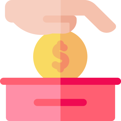 donación icono gratis