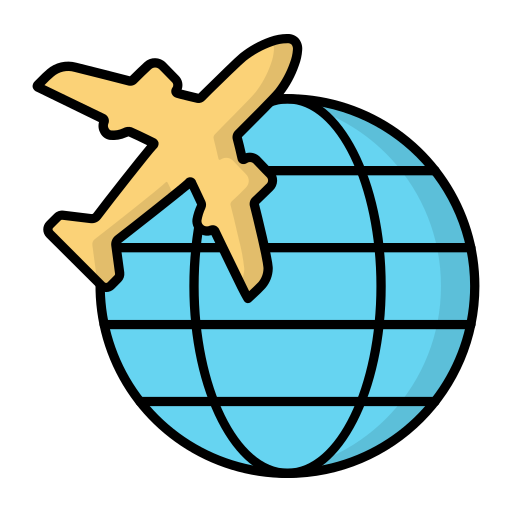 Air shipping Generic color lineal-color icon