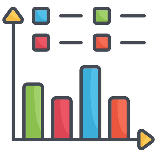 gráfico de negocio icono gratis