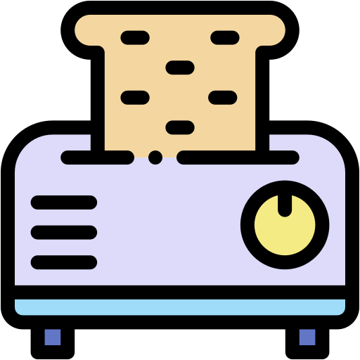 tostadora icono gratis