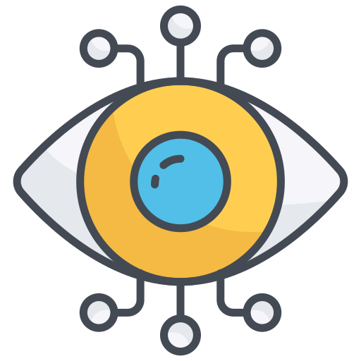 Cyber eye Generic color lineal-color icon