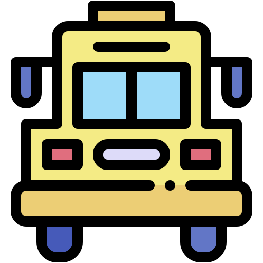 bus scolaire Icône gratuit bus scolaire Icône gratuit