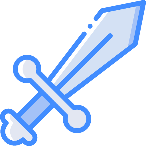 Sword Basic Miscellany Blue icon