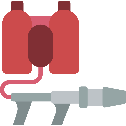 Flame thrower free icon Flame thrower free icon