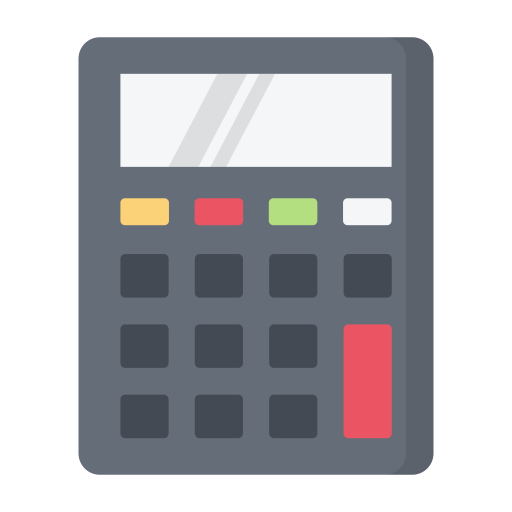 Calculator Generic Color Fill Icon