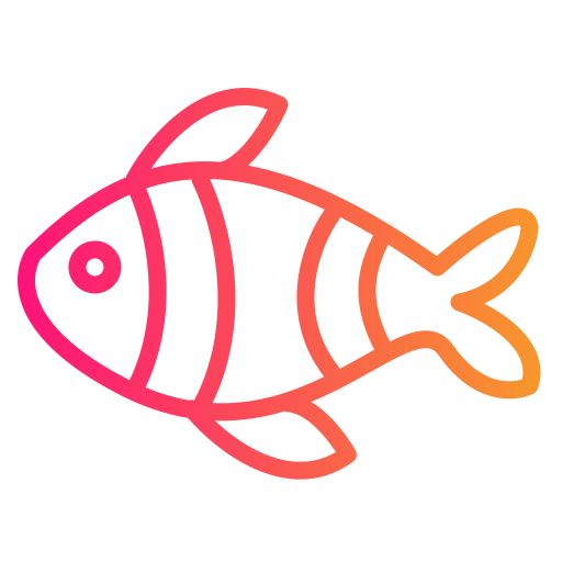 poisson clown Icône gratuit poisson clown Icône gratuit