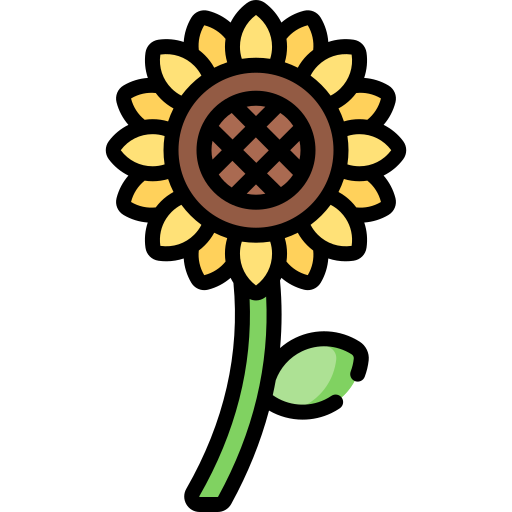 Sunflower Special Lineal color icon