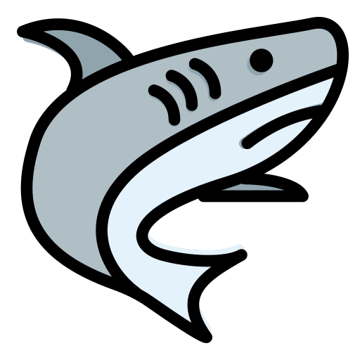 Shark Generic color lineal-color icon