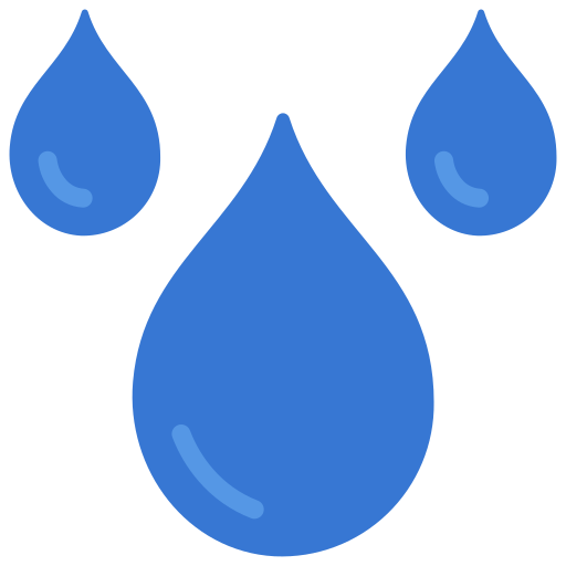 Raindrops free icon