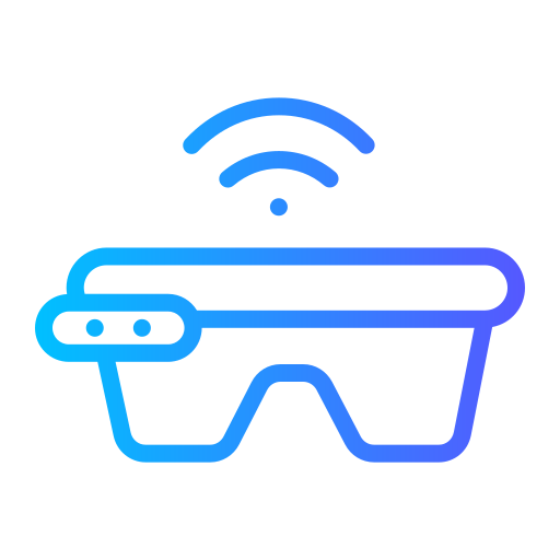 gafas inteligentes icono gratis