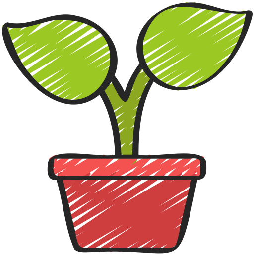 planta en maceta icono gratis