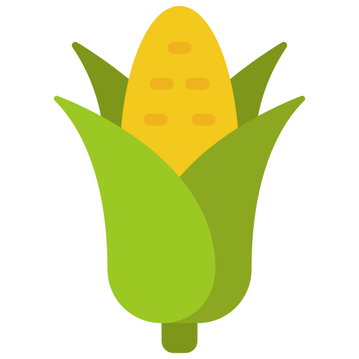 Corn Juicy Fish Flat icon