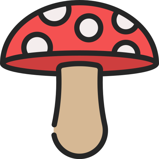 Mushroom Juicy Fish Soft-fill icon