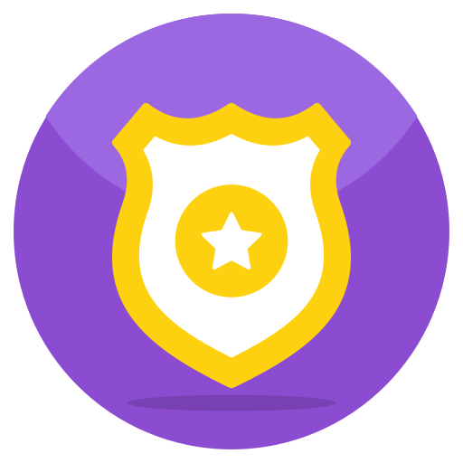 badge de sheriff Icône gratuit badge de sheriff Icône gratuit